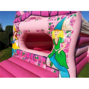 EN71 Inflatable Princess Bouncy Castle Jumping House For Children