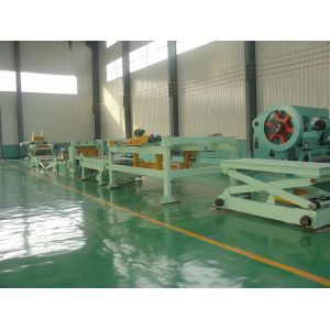 Buy cheap Provided Video Outgoing-Inspection Sheet Uncoiling Leveling and Shearing Machine from wholesalers