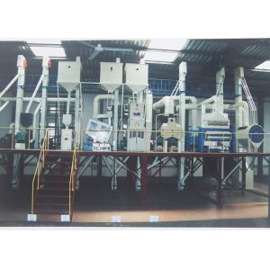 Buy cheap 2018 Professional hot sale big 2*40 HQ container 100 TPD fully automatic machine mill rice from wholesalers