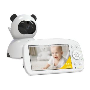 Buy cheap Full HD Panda Baby Monitor With Infrared Sensors 5 Lullabies Pan Tilt Digital Zoom Capabilities from wholesalers