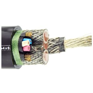 660V / 1140V ISO Certification Rubber Sheathed Cable Metallic Screened Rubber