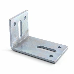 Customized Logo Galvanized Flat Corner Bracket for Nonstandard Construction