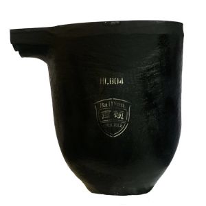 Buy cheap Energy Saving Crucible With Pouring Nozzle Metal Melting Silicon Carbide Graphite Crucible from wholesalers