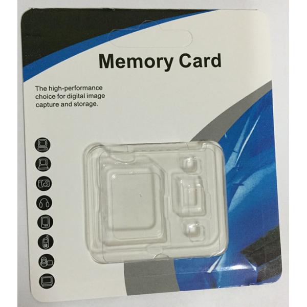 Quality Logo Customized Memory Card Package 15mm X 11mm X 1mm With PP / Plastic OEM for sale