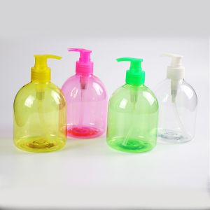 Buy cheap 500ml PET bottle with pump color customized from wholesalers