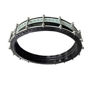 Buy cheap Rubber Compensator DN125 PN16 EPDM T90C Construction Length 130mm Flanged End Face Fully Sealed from wholesalers
