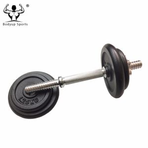 Buy cheap Adjustable Cast Iron Weight Disc Dumbbell Spinlock Set from wholesalers
