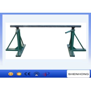 Buy cheap SIL-5 Steel Wire Reel Jack Stands Pillar Style Mechnical Reel Payout Stand from wholesalers