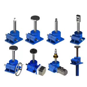 Buy cheap Manual Base Rotating Worm Gear Screw Jack with Lift Speed 150mm/min~1800mm/min Input Power 0.5 -21.8KW and Bearing Range 2T-100T from wholesalers