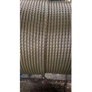 Buy cheap Non-Alloy Galvanized Compacted Swaged Steel Wire Rope 8xK36WS PWRC for Crawler Cranes from wholesalers