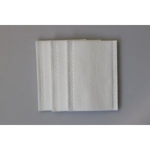 Buy cheap Synthetic Silky Lint Free Cotton Wipes Rectangular Double Sided Unbleached from wholesalers