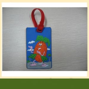 Buy cheap Custom Rubber Label Embossed 3D Soft PVC Luggage tag fridge magnet from wholesalers