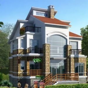 Buy cheap Quick Assembly Luxury Prefab Villa , Light Steel Modular Homes product