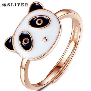 China Korean strange new Panda Ring on sale