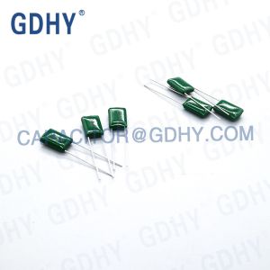 Buy cheap Polyester Film P3.5 4.7nF 100VDC MPE Capacitor from wholesalers
