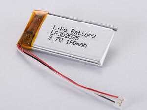 60mΩ Internal Impedance EWT Logo Lithium Polymer Battery with CE Certification