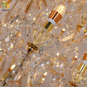 Buy cheap E14 Crystal Candle Chandelier Lobby Indoor Hotel Custom from wholesalers