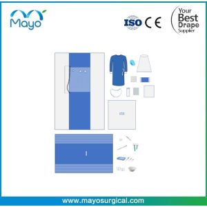 Buy cheap Customized Complex Surgical Cerebral Angiography Pack With Drape 4 Hole from wholesalers