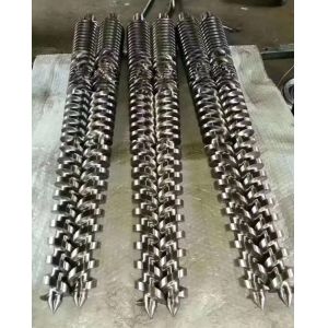 High Precision Machining Customized Single Extruder Screw Barrels For PP / PE
