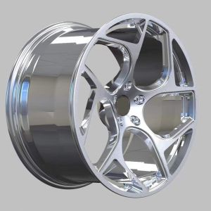 Buy cheap polished silvery 5x120 forged CNC car wheel Forged Racing rims for porsche for Mercedes S-CLASS S550 S600 S63 S65 from wholesalers