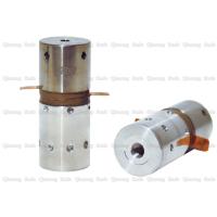 Buy cheap Micro Ultrasonic Piezoelectric Transducer , Ultrasonic Welding Transducer With 2PCS Grey Ceramics product