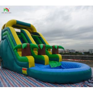 Buy cheap Cheap Price Commercial Grade PVC Inflatable Water Slides with Pool from wholesalers