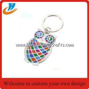 Buy cheap Custom apple keychain,any logo keychain with laser or print logo from wholesalers