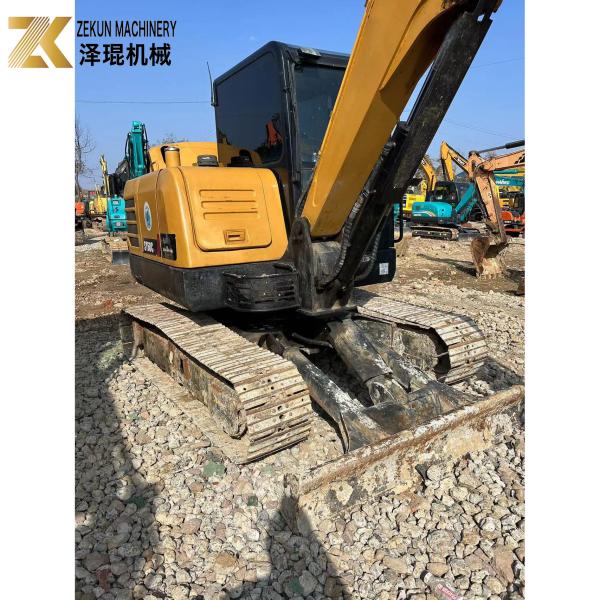 SANY SY60C Pro 6 Ton Used Crawler Excavator 36KW Power Second Hand Diggers