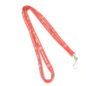 Buy cheap Name Badge Accessories Tubular Lanard With Silk Screen Printing from wholesalers