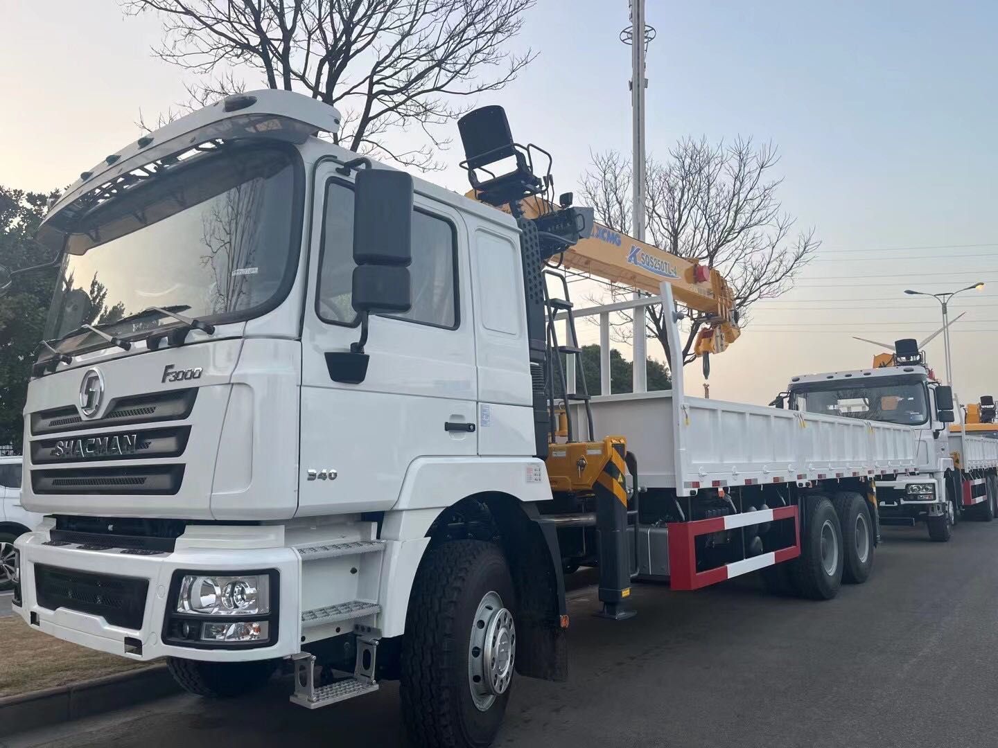 Buy cheap SHACMAN F3000 Crane Cargo Truck with 16T Rear Axle 300L Fuel Tank and WEICHAI Engine for Heavy-Duty Lifting from wholesalers