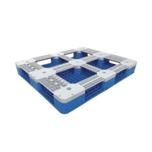 Buy cheap PE Composite Blue Plastic Pallet 1.2x1m Stackable Plastic Pallet from wholesalers