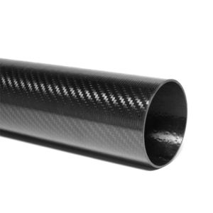 Buy cheap 3K Twill Round Carbon Fibre Tubes Poles With Roll Wrapping from wholesalers