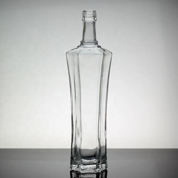 Buy cheap As Customized 500ml Glass Vodka Bottles With Screw Cap for Vodka Surface Handing from wholesalers