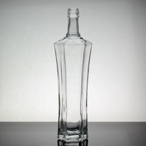 Buy cheap As Customized 500ml Glass Vodka Bottles With Screw Cap for Vodka Surface Handing from wholesalers