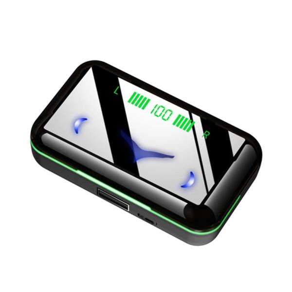 Buy cheap 3.5-4h Waterproof Wireless Earbuds , FCC Active Noise Cancelling Earphones With Power Bank from wholesalers