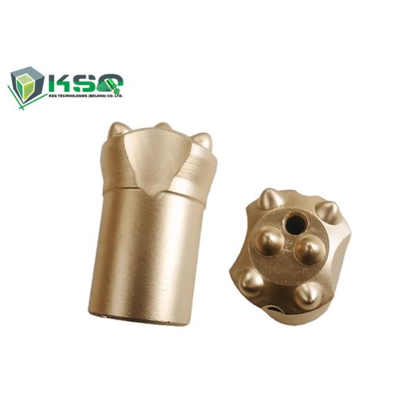 China Spray Galvanized Layer 36mm Taper Button Bit For Quarrying Industry on sale China Spray Galvanized Layer 36mm Taper Button Bit For Quarrying Industry on sale