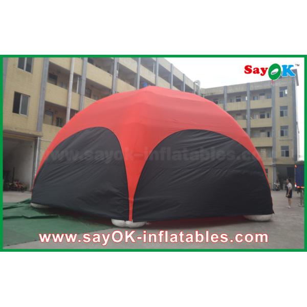 Air Inflatable Tent PVC DIA 10m Promotional Inflatable Dome Spider Tent For Advertising