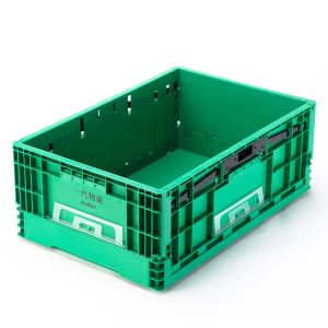 Foldable Plastic Crate for EU Turnover Crate Transport and Storage Customized