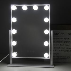 Custom 10x Vanity Illuminated Hollywood Mirrors Rotating Dresser