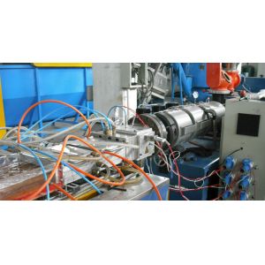 Buy cheap Artificial Marble Wood Plastic Composite Extrusion Line , PVC Profile Extrusion Machine from wholesalers