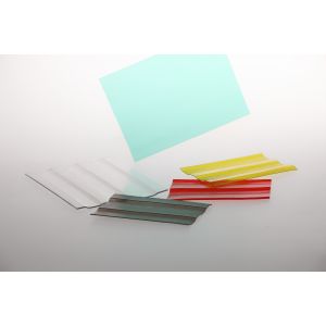 Buy cheap 1.2mm 1.5mm Polycarbonate Embossed Sheet Higher Transmission from wholesalers