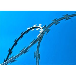 Buy cheap Sharp, solid, easy to install,razor blade barbed wire,Twist weaving,firm and beautiful,corrosion-resisting and oxidation from wholesalers