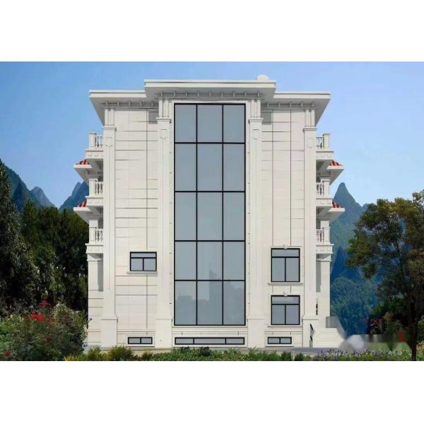 Modern Stone Curtain Wall with Excellent Thermal Insulation Customizable Shape