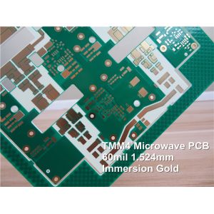 Buy cheap Rogers TMM4 Microwave Printed Circuit Board 15mil 20mil 25mil 30mil 50mil 60mil With Immersion Gold from wholesalers