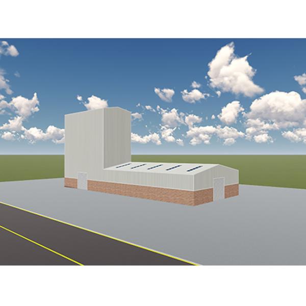 Lightweight Prefabricated Steel Structure Warehouse Customized Peb Steel Structure Fabrication