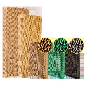 Buy cheap Honeycomb Cardboard Livestock Barn Ventilation Evaporative Cooler Pads from wholesalers