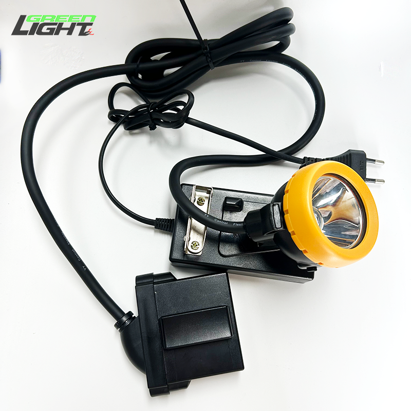 Buy cheap 1200 Cycles LED Mining Lamp with One Main Light Two Auxiliary Lights and Flame Resistant for Underground Coal Mine Safety from wholesalers