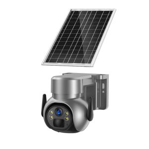 Buy cheap 4MP Battery Powered Solar Panel Outdoor CCTV Camera Horizontal 360 ° Vertical 120° from wholesalers
