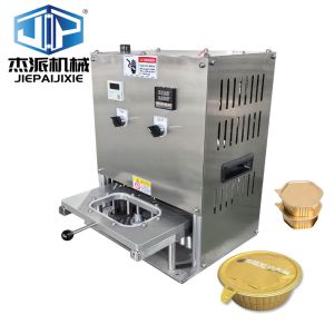 Automatic Sealer Food Aluminum Foil Tray Sealing Machine PLC