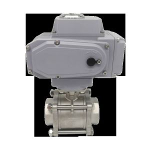 Buy cheap Electric Threaded Titanium Ball Valve for Chemical Processing Applications from wholesalers